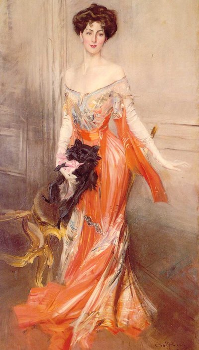 Portret van Elizabeth Wharton Drexel door Giovanni Boldini